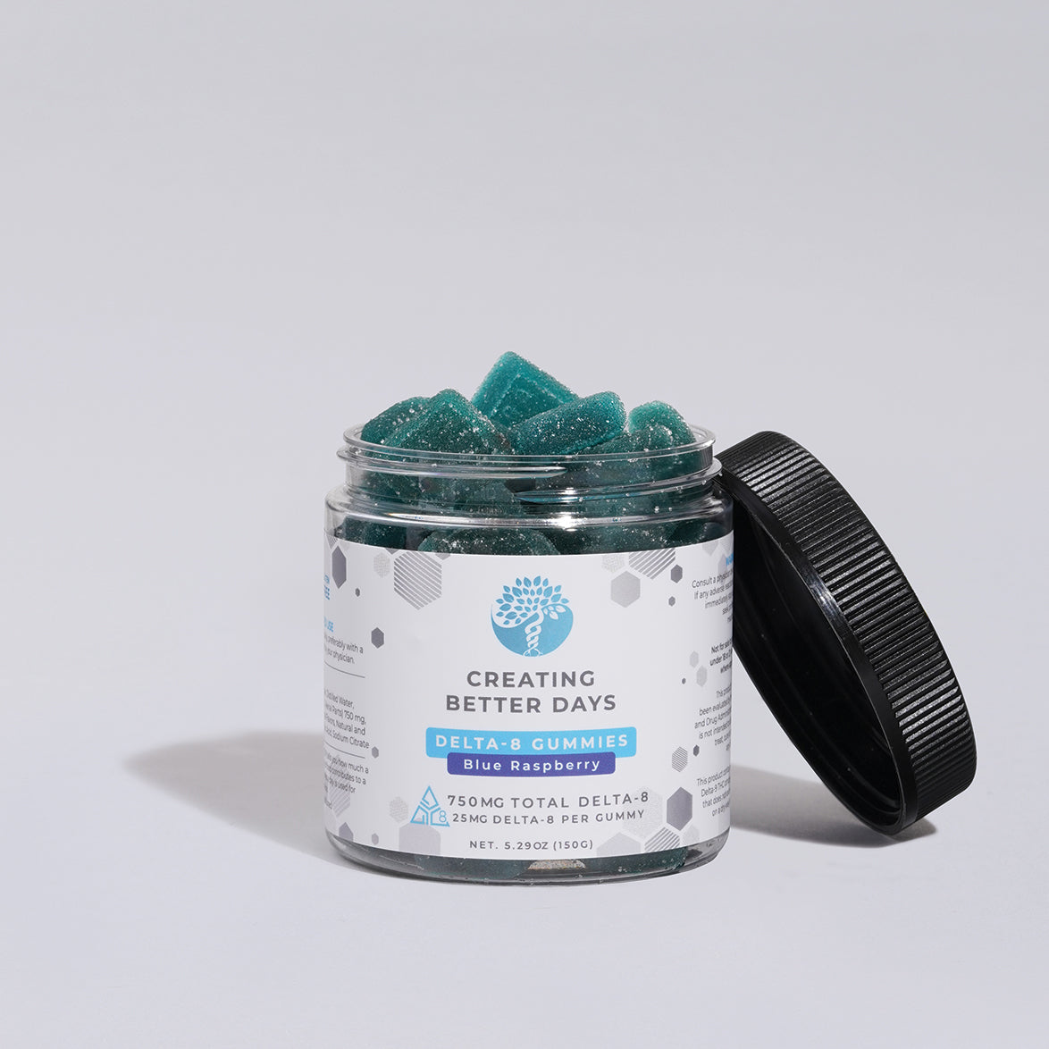 Blue Raspberry Delta 8 Gummies 750 MG