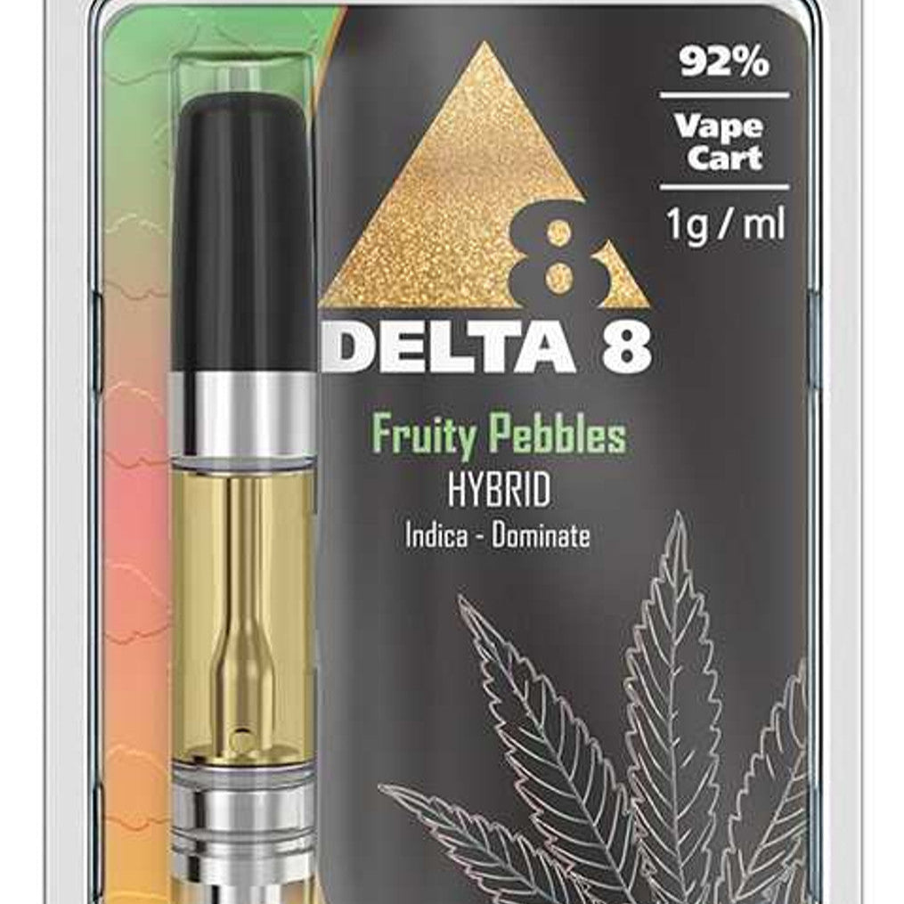 DELTA 8 CRT - Hybrid Fruity Pebbles 1ML 92% - 920MG - Indica Dominant