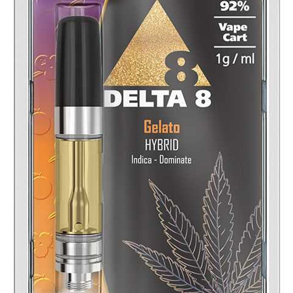 DELTA 8 CRT - Hybrid Gelato 1ML 92% - 920MG - Indica Dominant
