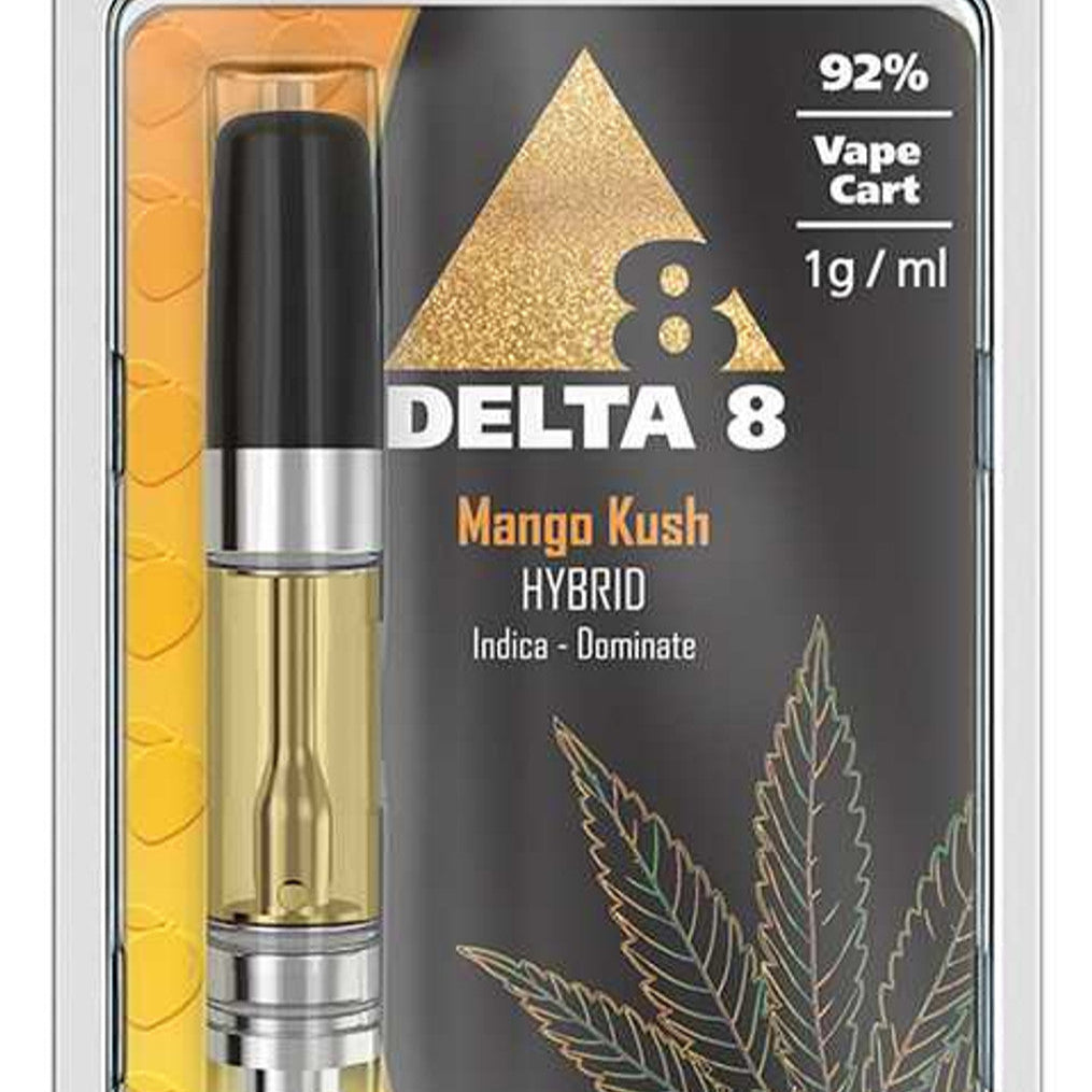 DELTA 8 CRT - Hybrid Mango Kush 1ML 92% - 920MG - Indica Dominant
