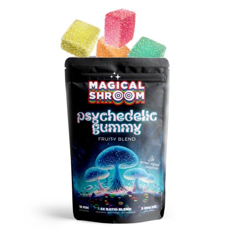 Fruity Blend Gummies - Mushroom Blend - Magical Shroom - 2000mg Best Price