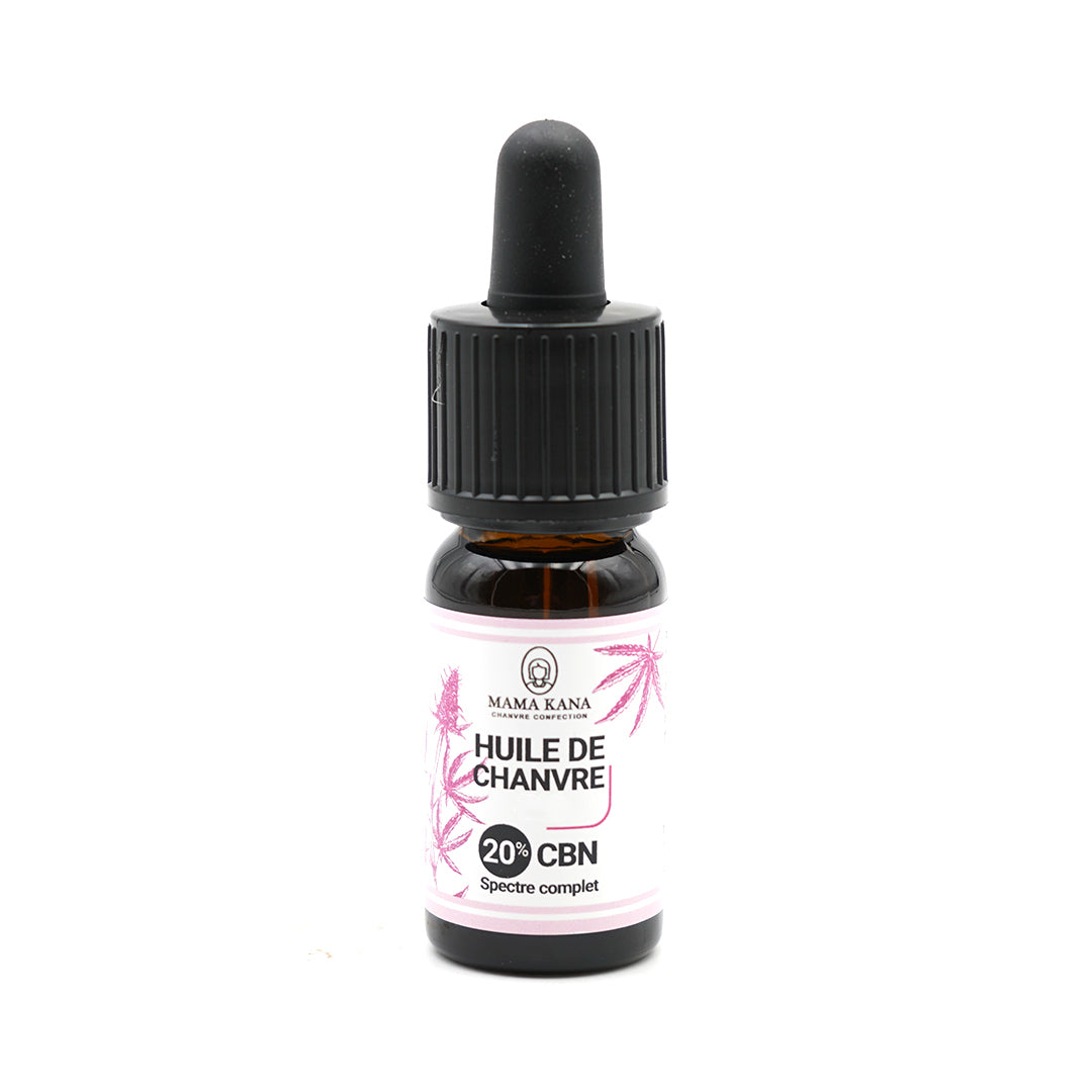 MAMA KANA CBD Huile de Chanvre CBN 20% + CBD 5% 🇫🇷
