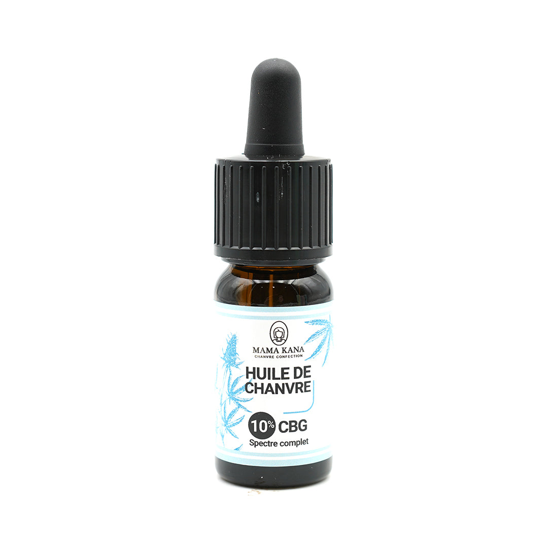 MAMA KANA CBD Huile de Chanvre CBG 10% + CBD 5% 🇫🇷