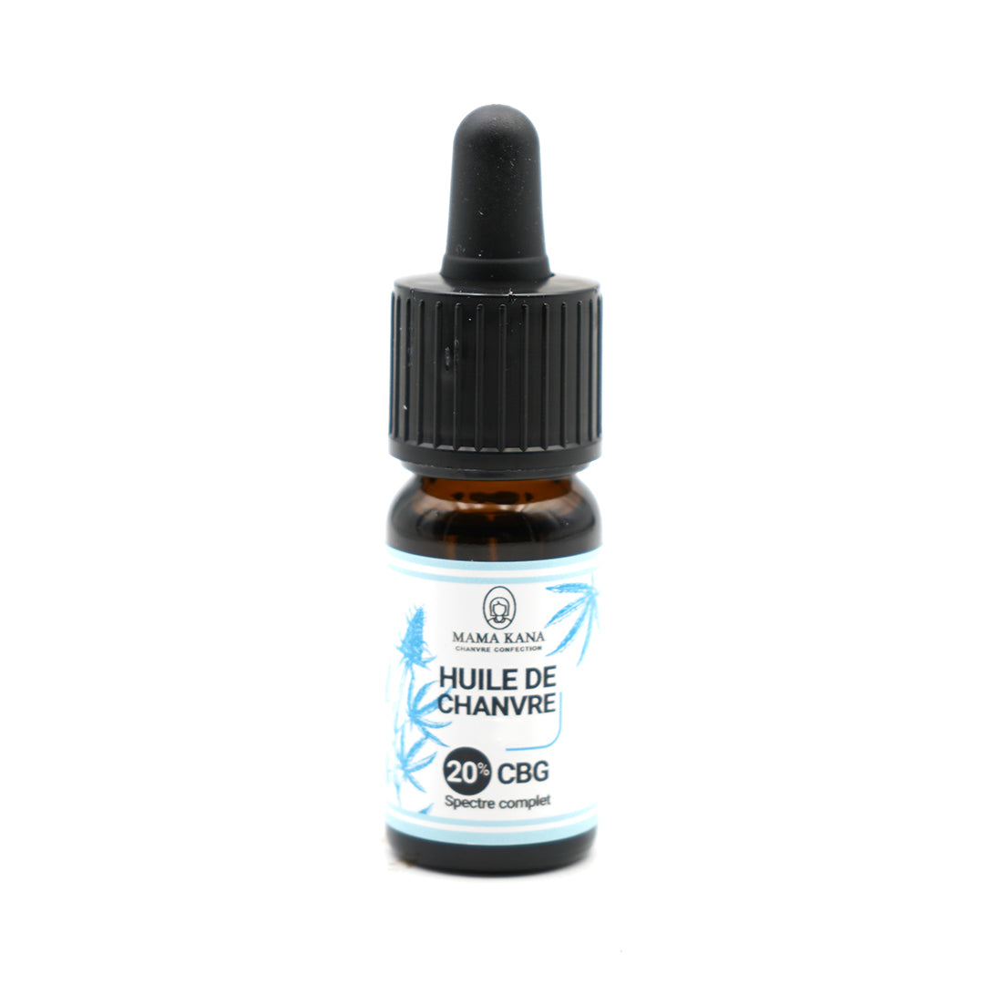 MAMA KANA CBD Huile de Chanvre CBG 20% + CBD 5% 🇫🇷