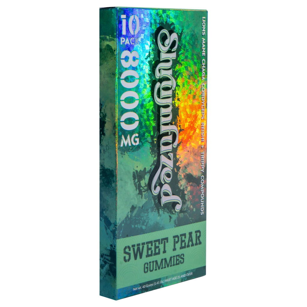 Shrumfuzed Nootropic Mushroom Gummies 10pc – Sweet Pear