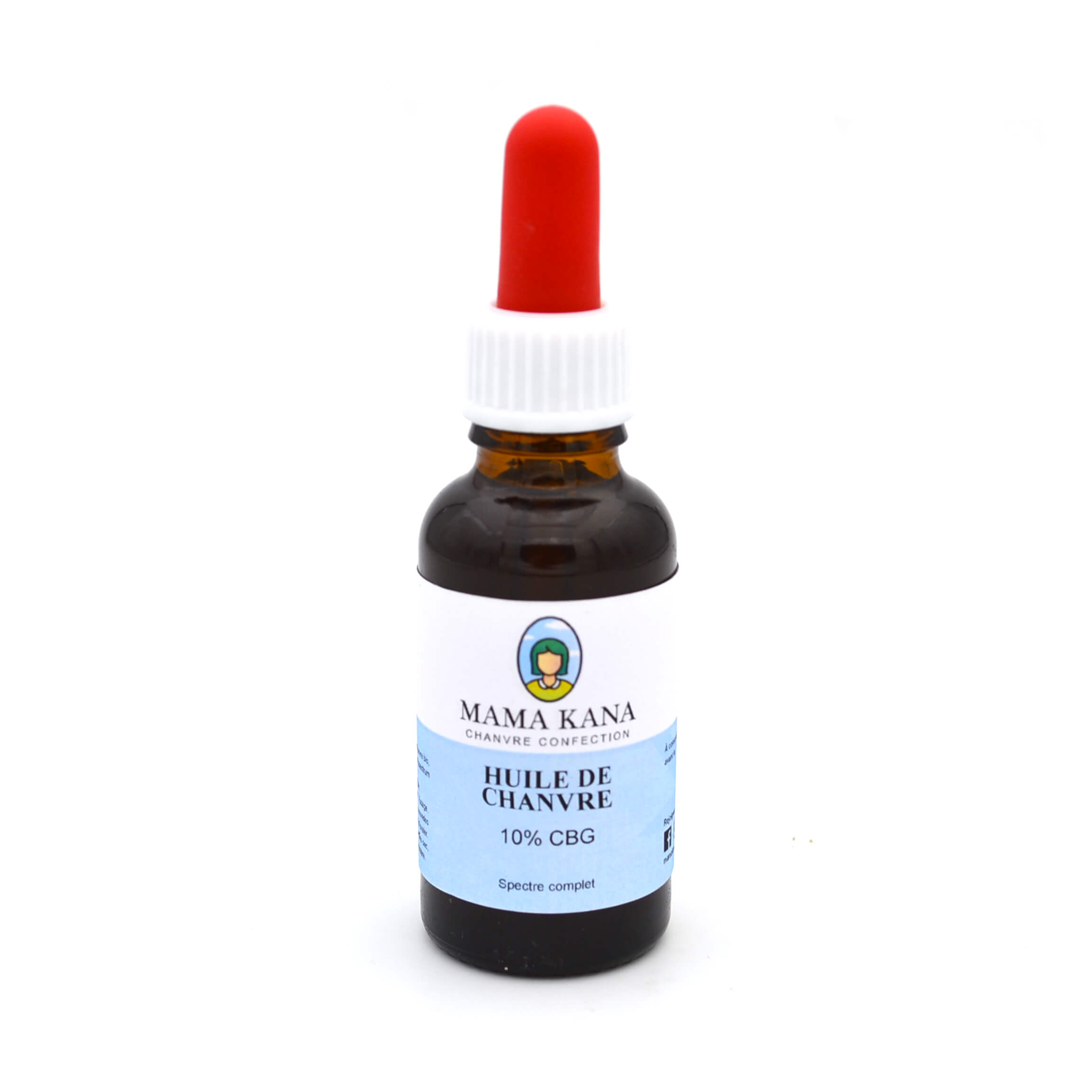 MAMA KANA CBD Huile de Chanvre CBG 10% + CBD 5% 🇫🇷