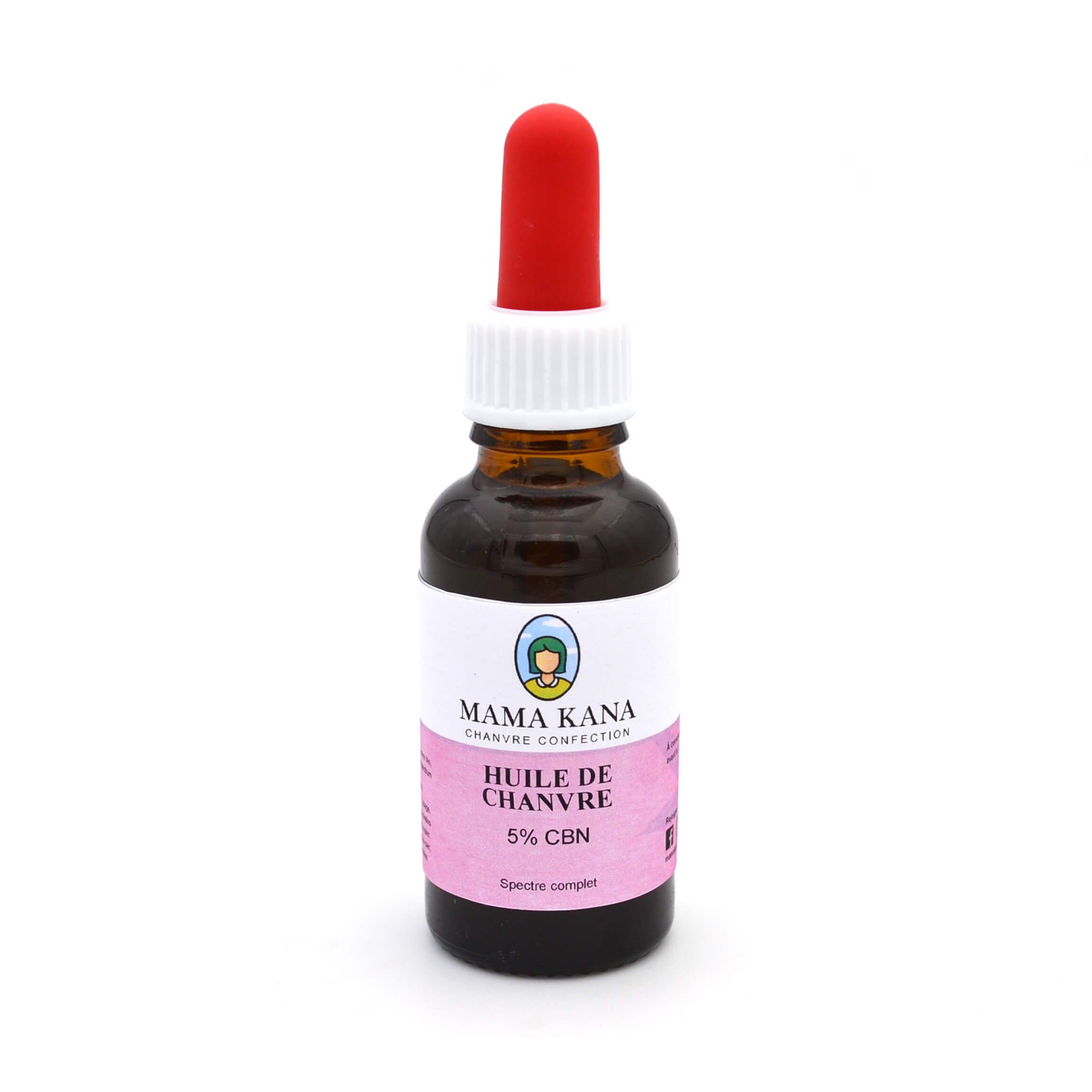 MAMA KANA CBD Huile de Chanvre CBN 5% + CBD 5% 🇫🇷