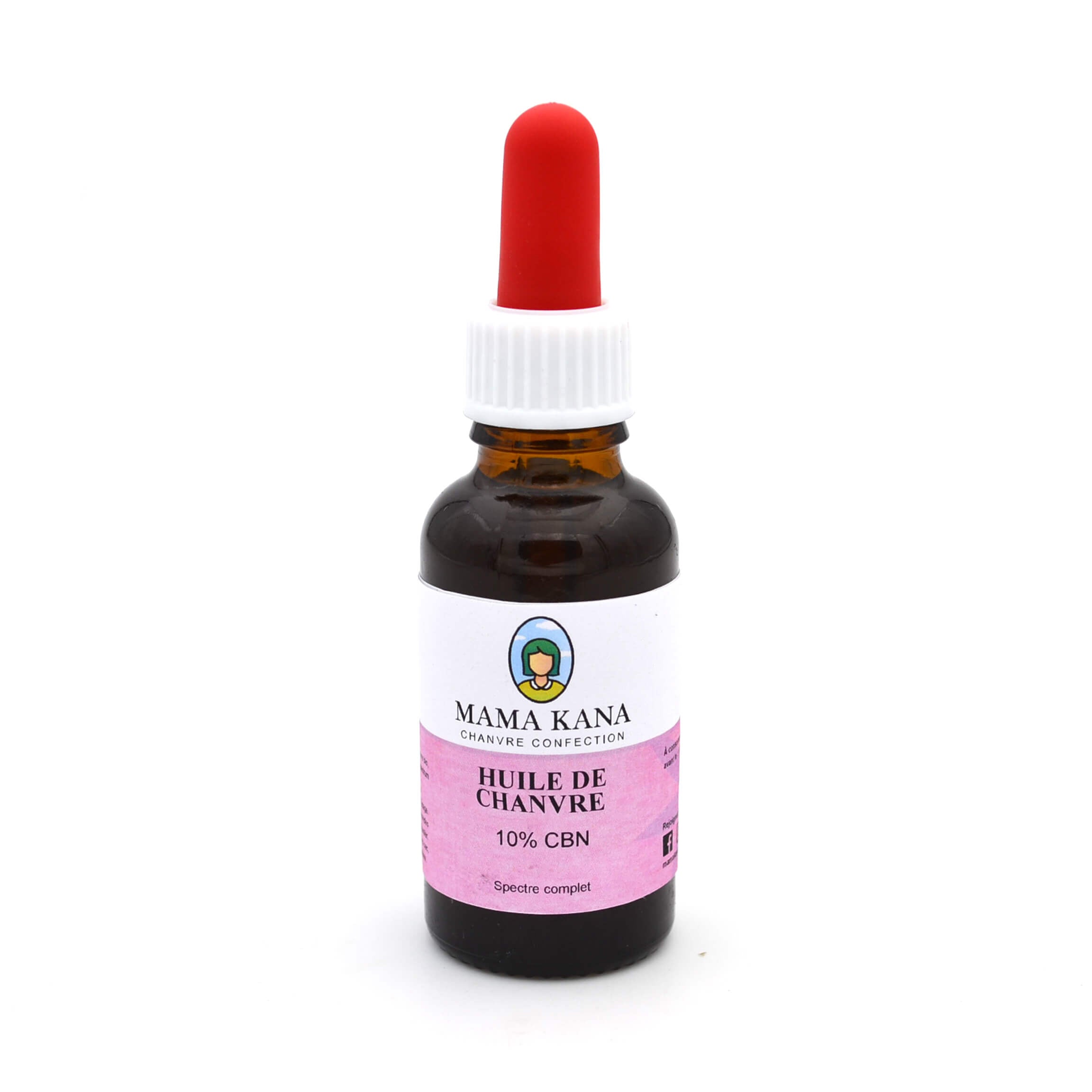 MAMA KANA CBD Huile de Chanvre CBN 10% + CBD 5% 🇫🇷