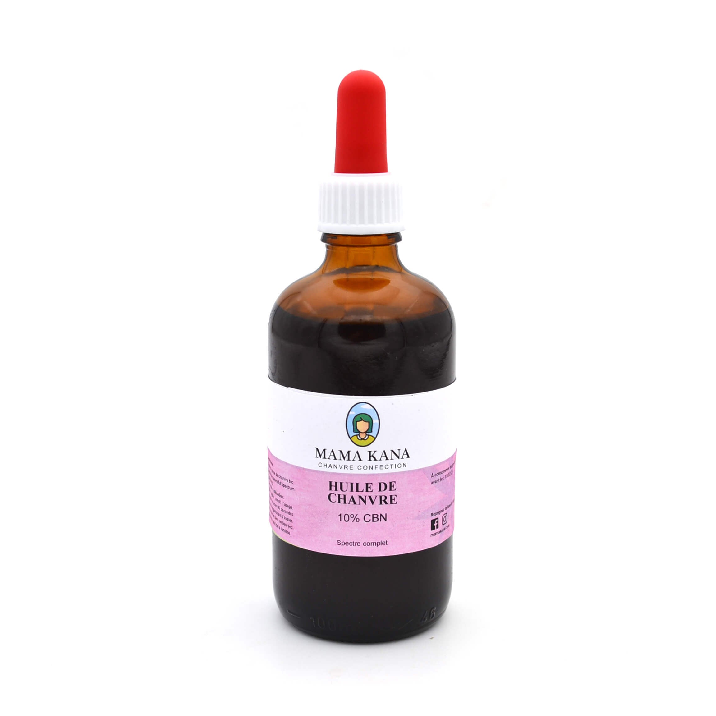 MAMA KANA CBD Huile de Chanvre CBN 10% + CBD 5% 🇫🇷