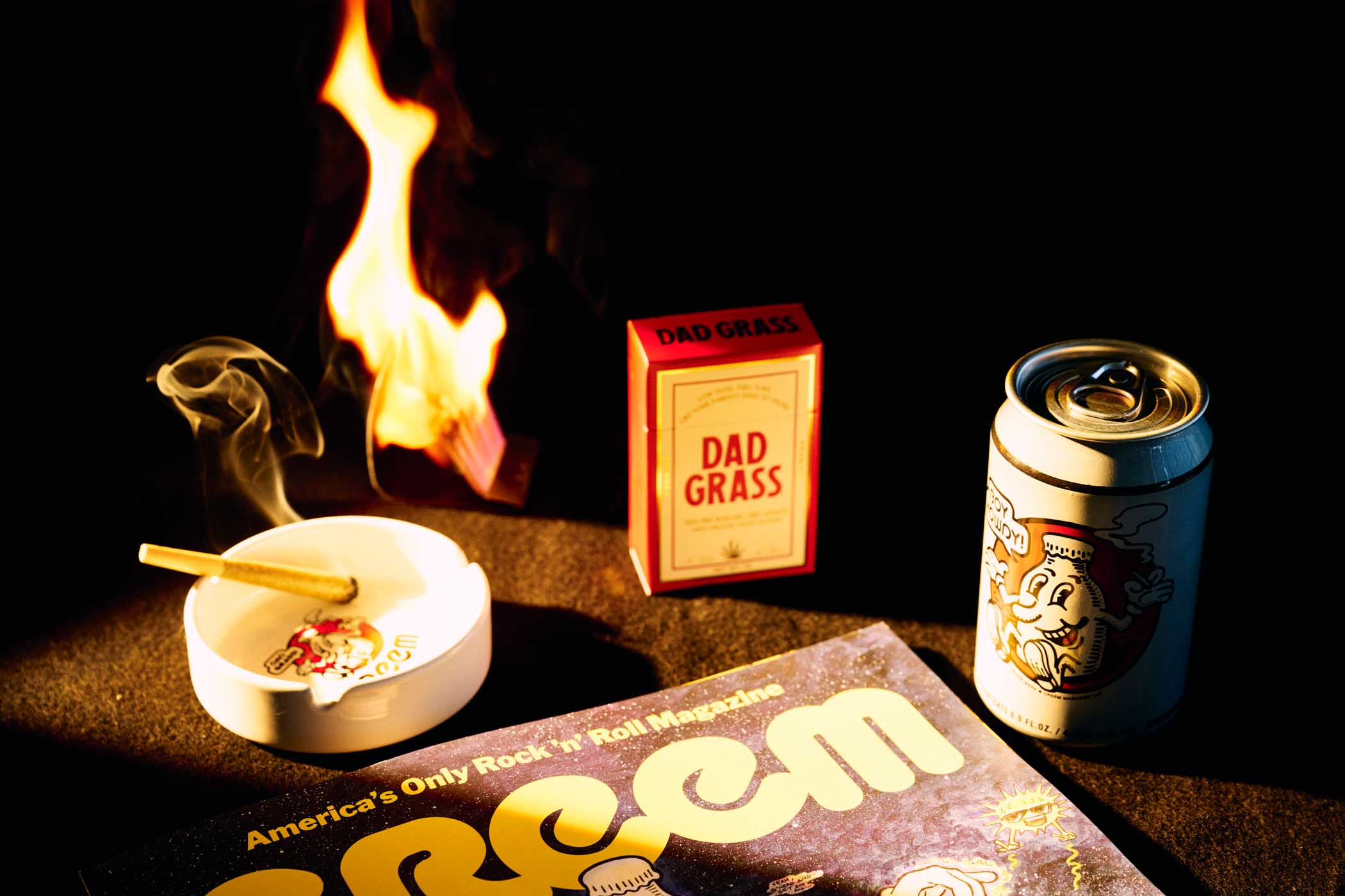 Dad Grass x CREEM - Bud Howdy! Dad Stash Can Best Price