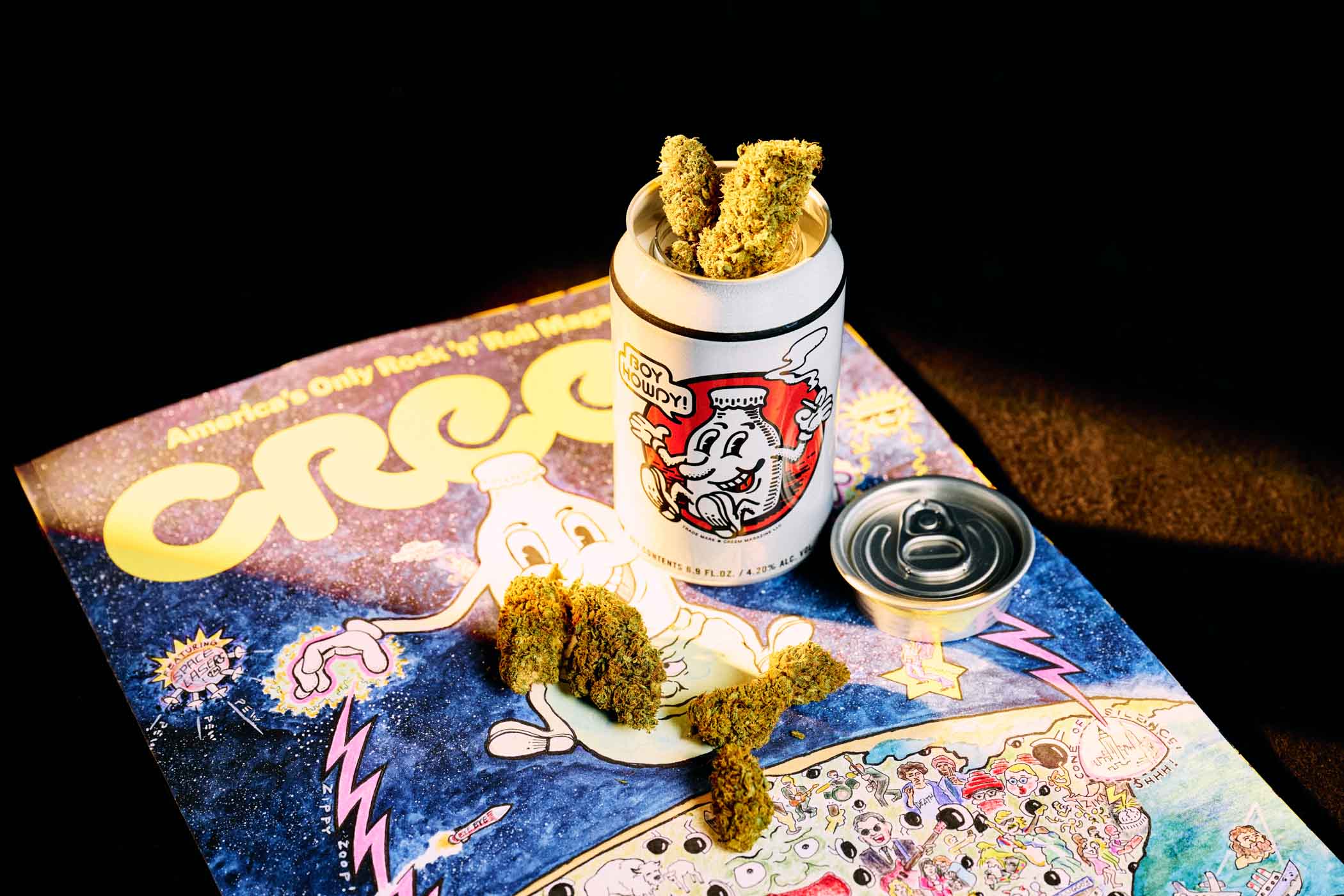 Dad Grass x CREEM - Bud Howdy! Dad Stash Can Best Price
