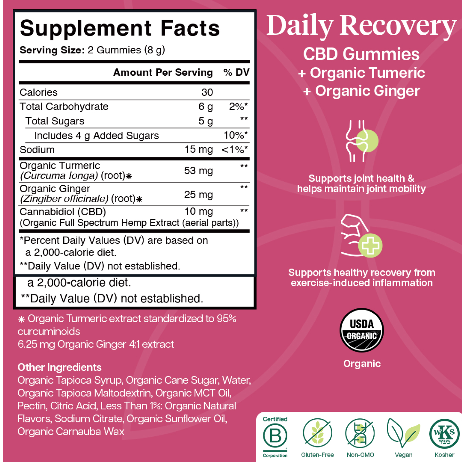 Charlotte's Web Daily Recovery CBD Gummies