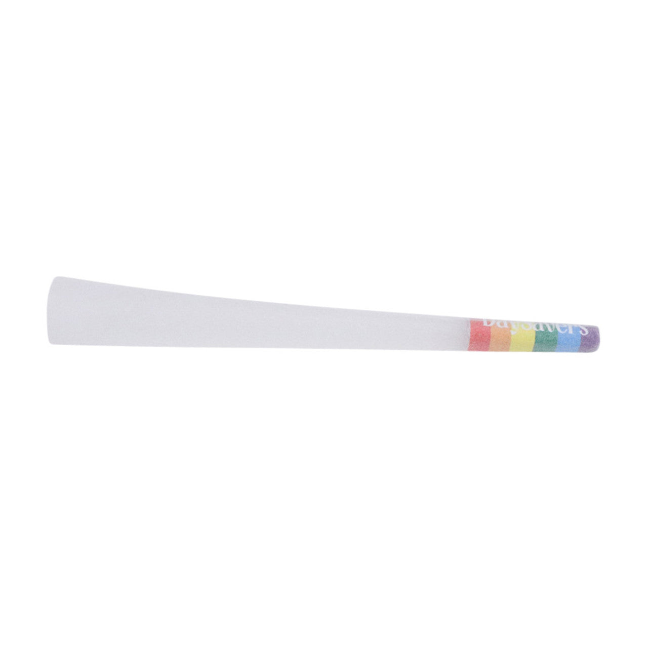 DaySavers 1 Gram King Size LGBTQ+ Pride Flag Pre Rolled Cones - Refined White [Pack of 3 Cones]