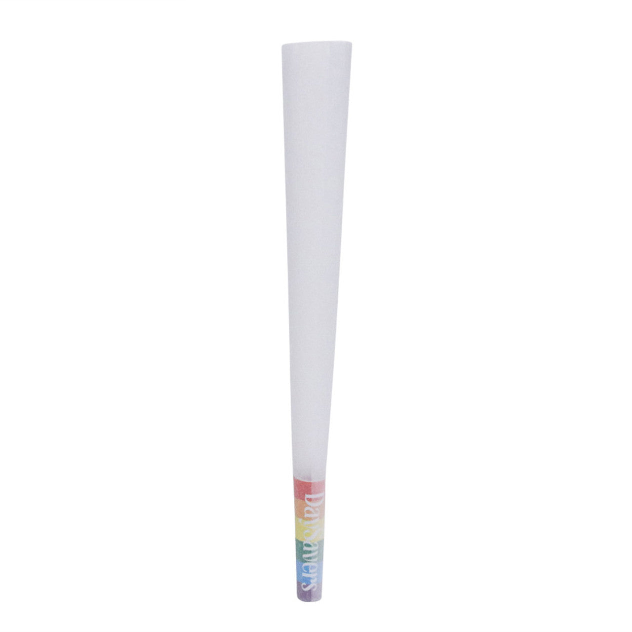 DaySavers 1 Gram King Size LGBTQ+ Pride Flag Pre Rolled Cones - Refined White [Pack of 3 Cones]