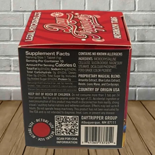 DayTripper Legal Psychedelics Mushroom Tabs 10ct Best Price