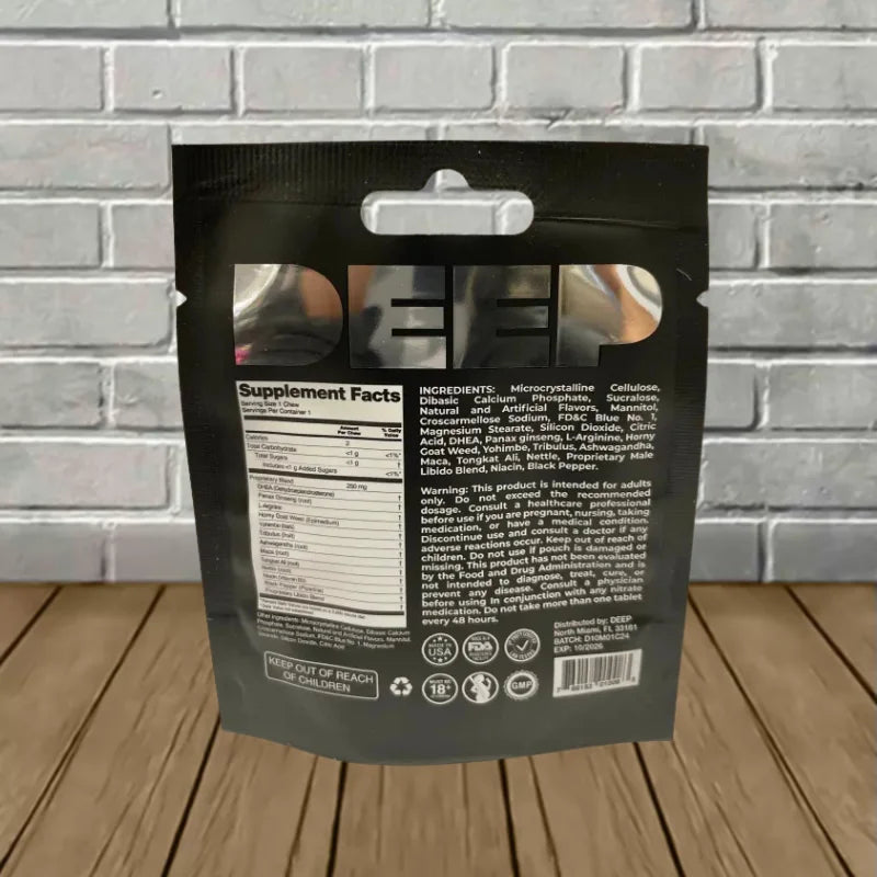 DEEP Enhanced Sexual Performance For Him Chews Best Price