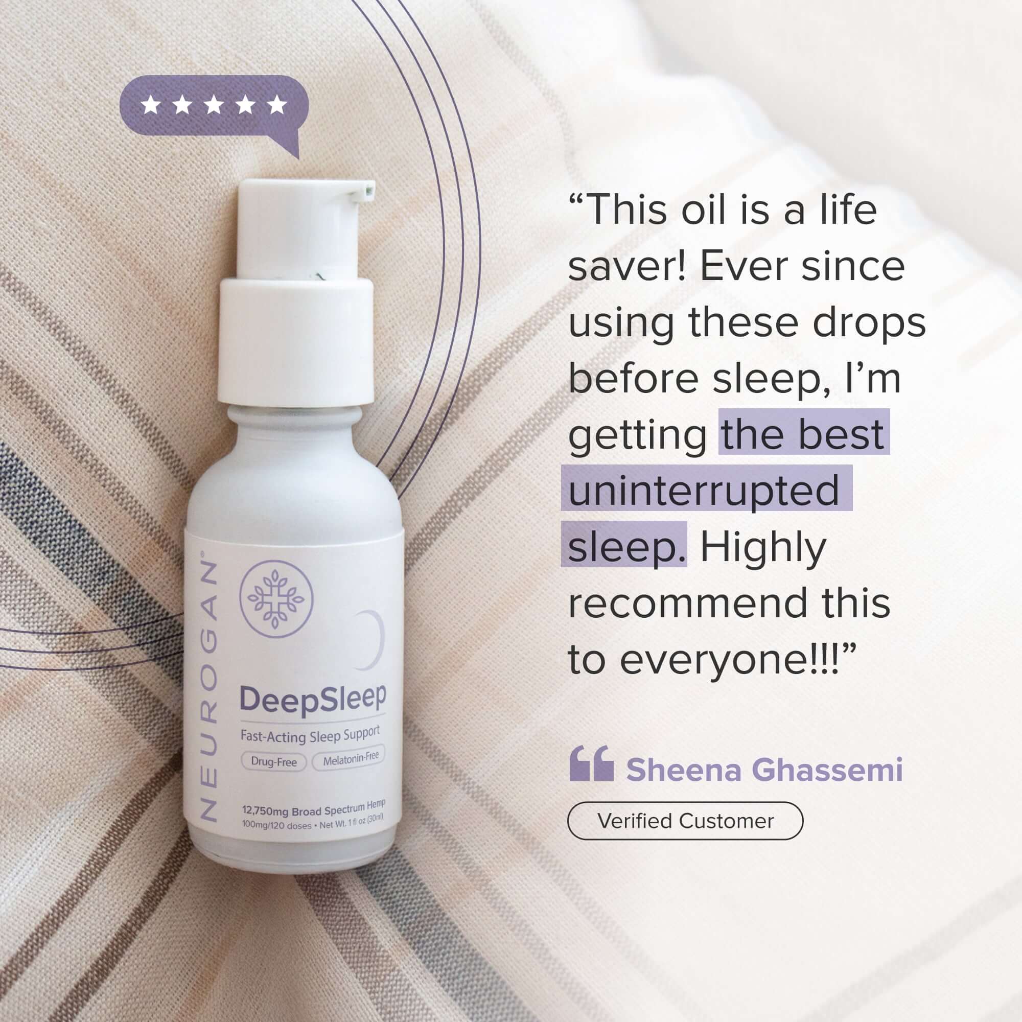Neurogan DeepSleep Isolate Oil