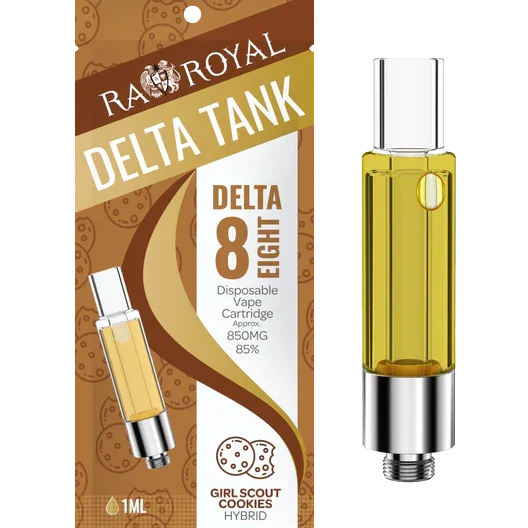 RA Royal CBD | Delta 8 THC Vape Cartridge - 1mL