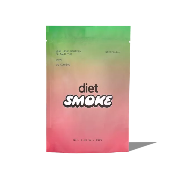DietSmoke Watermelon delta-8 THC Gummies 10MG Best Sales Price - Gummies