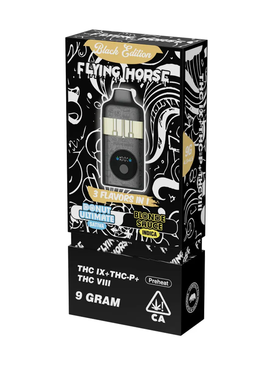 Donut Ultimate | Blonde Sauce Flying Horse Black Edition Disposable 9G