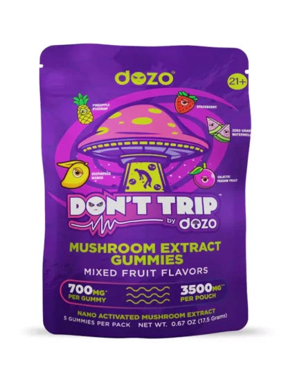 Dozo Don’t Trip Mixed Fruit Flavors Mushroom Gummies 3500MG Best Price