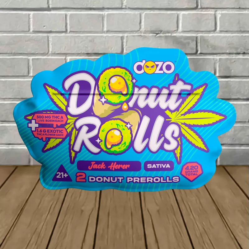 Dozo Donut Rolls THCa Pre-Rolls 2pk Best Price