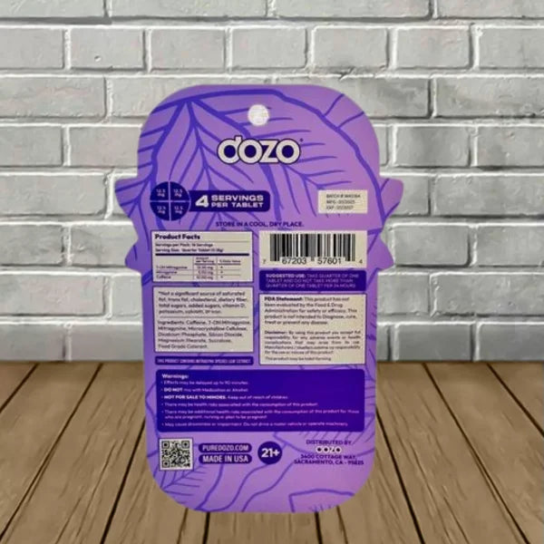 Dozo PERKS Extra Strength 7-OH Extract Tablets 4ct