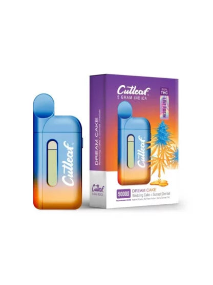 Dream Cake Indica Cutleaf Live Rosin Disposable Vape 5G Best Price