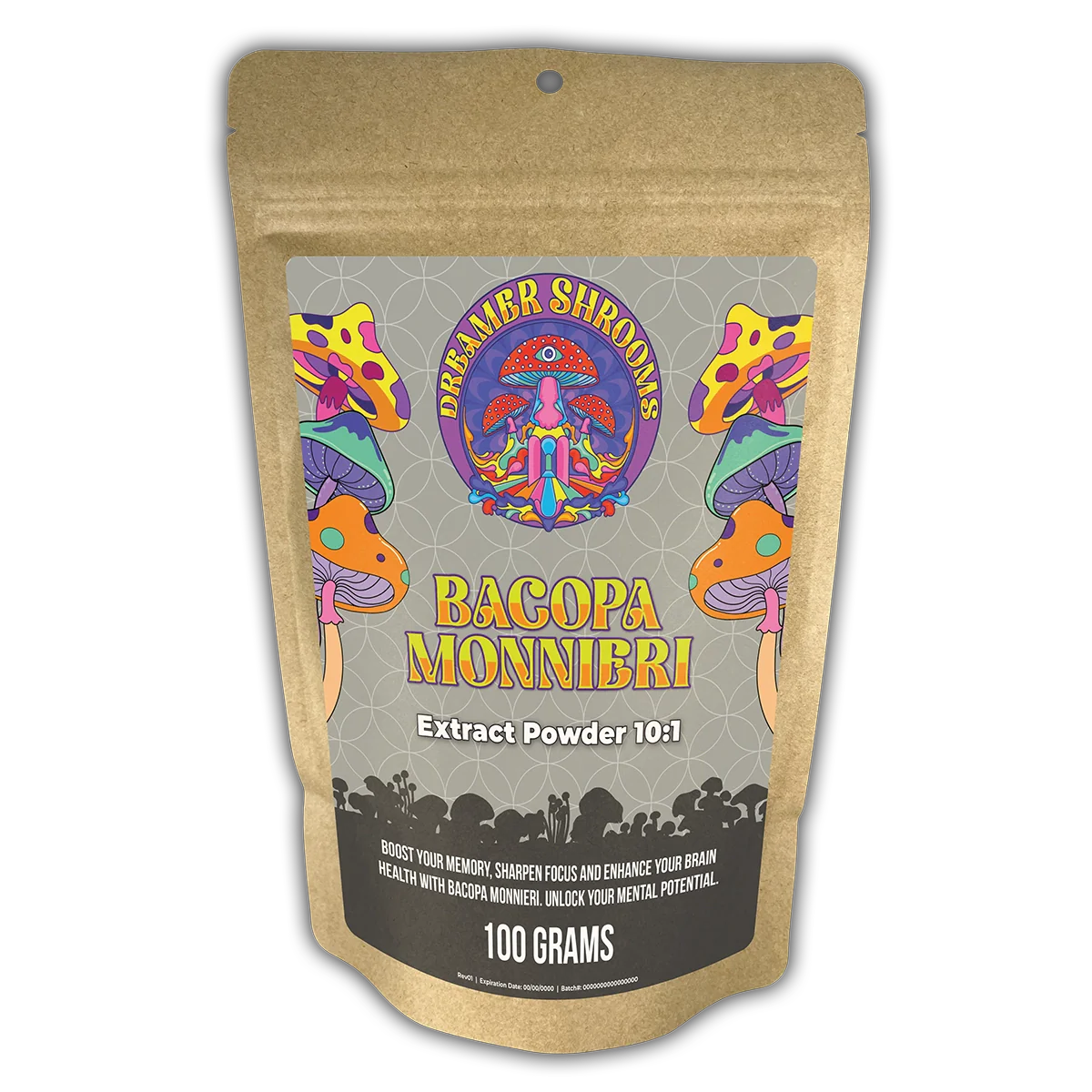 Bacopa Monnieri Extract Powder 100g