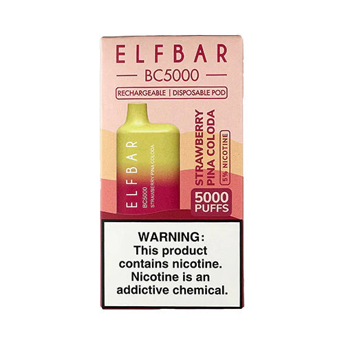 ELF BAR BC5000 Strawberry Piña Colada Limited Edition Disposable Best Sales Price - Disposables