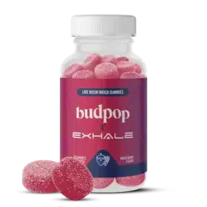 EXHALE Live Rosin Indica Gummies