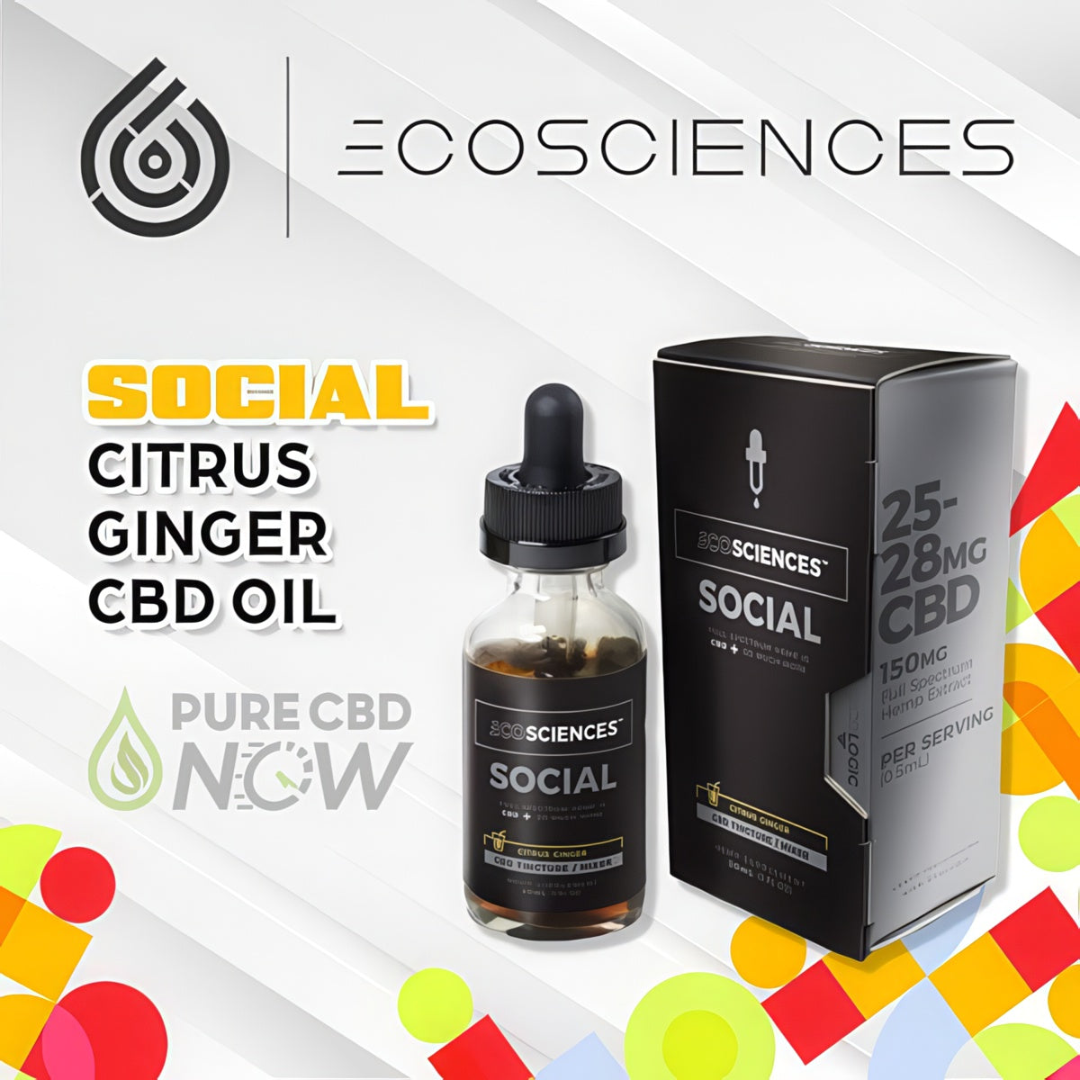 Eco Sciences SOCIAL Citrus Ginger 30ml