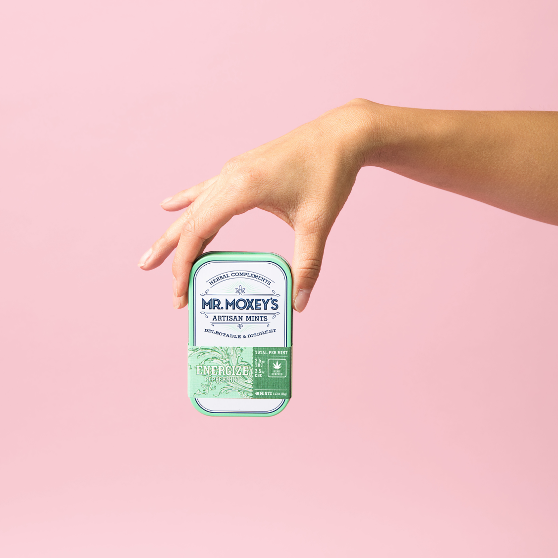 Mr. Moxey's Energize Peppermint Mints