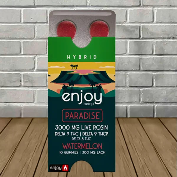 Enjoy Hemp Live Rosin D9 | THCP | D8 Blister Pack 3000mg Best Price