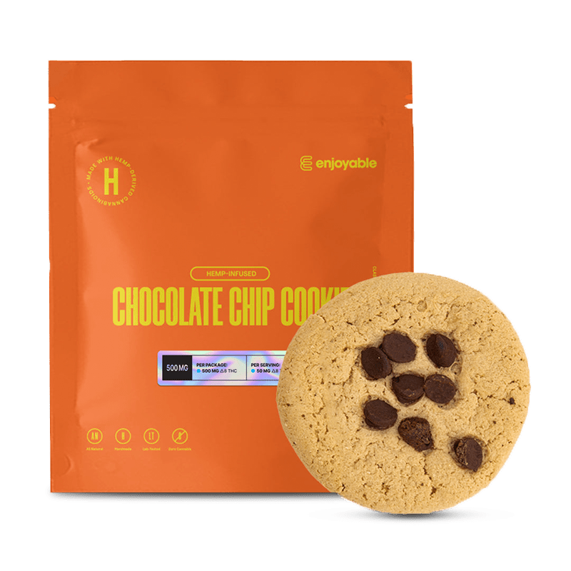 Enjoyable - Chocolate Chip Cookie - Delta-8 THC - 1000MG