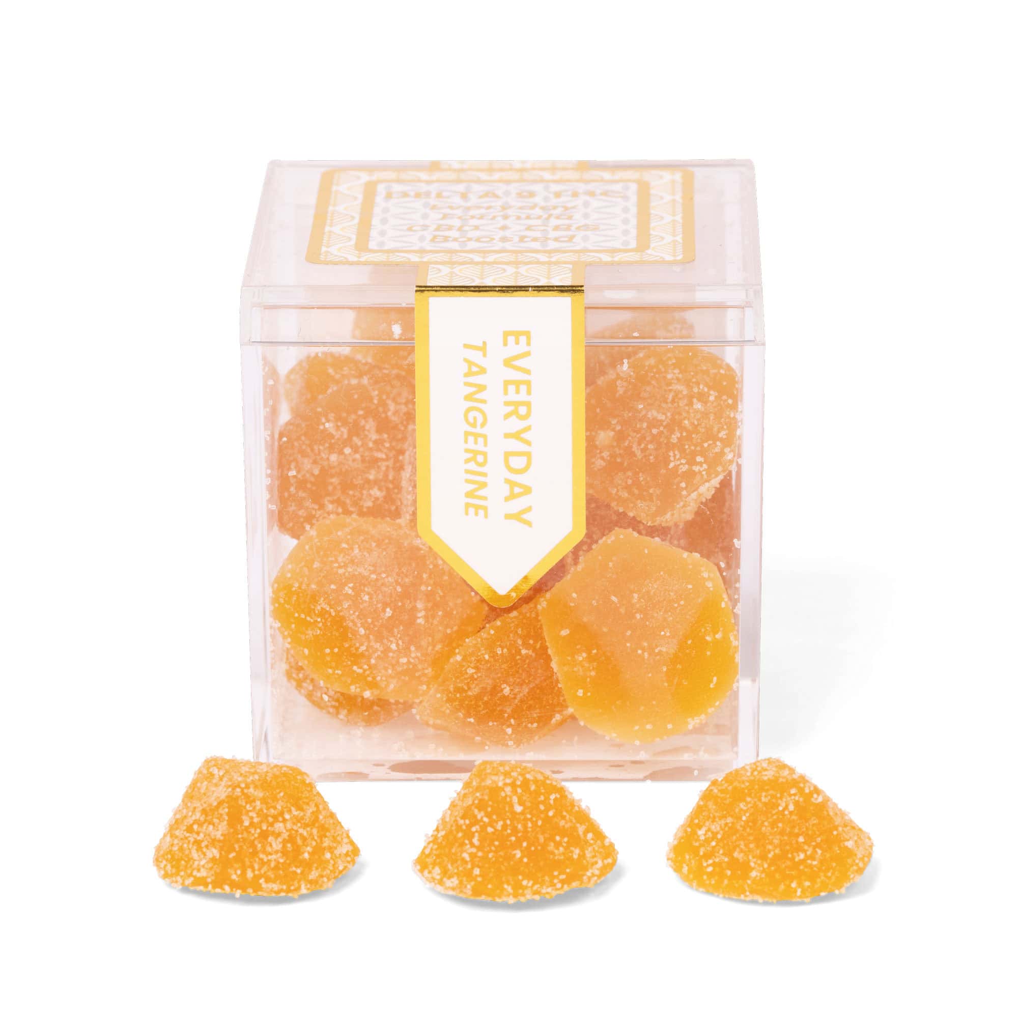 TribeTokes Everyday Balance THC Gummies | CBD + CBG Boosted | Tangerine