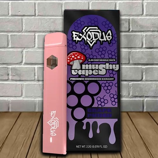 Exodus Premium Mushroom Extract Mushy Vapes 2.2g Best Price