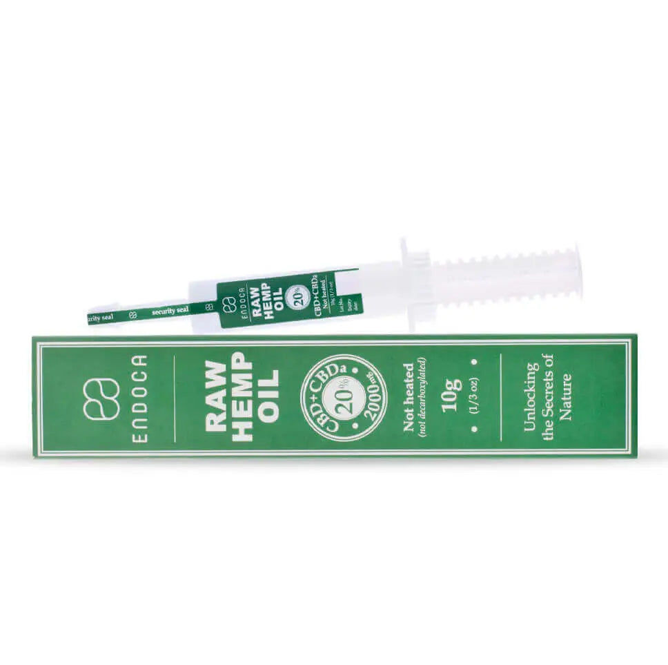Endoca Raw CBD extract – 200mg CBD+CBDa/ml