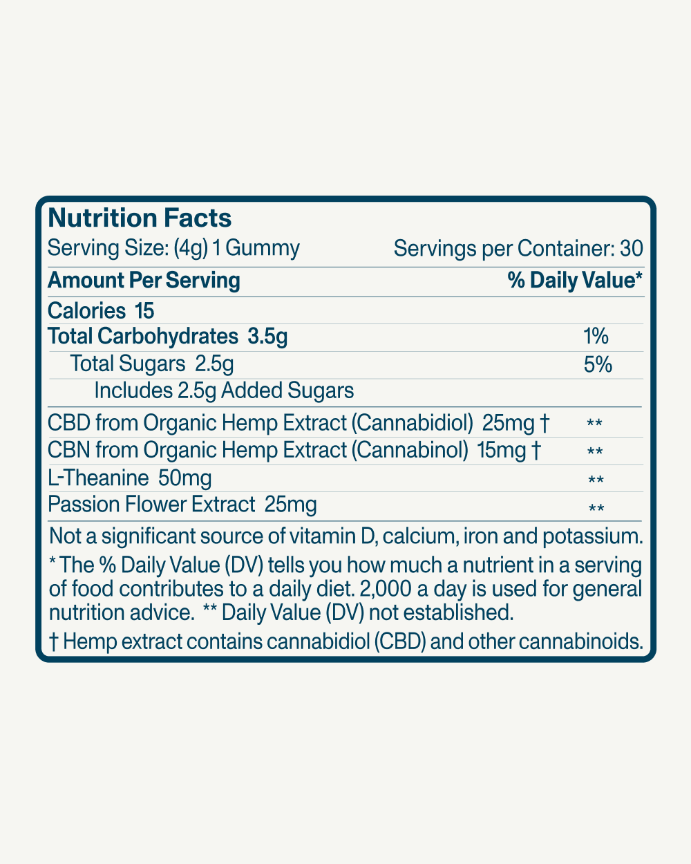 FOCL Good Night Broad Spectrum Sleep Gummies 3-Pack