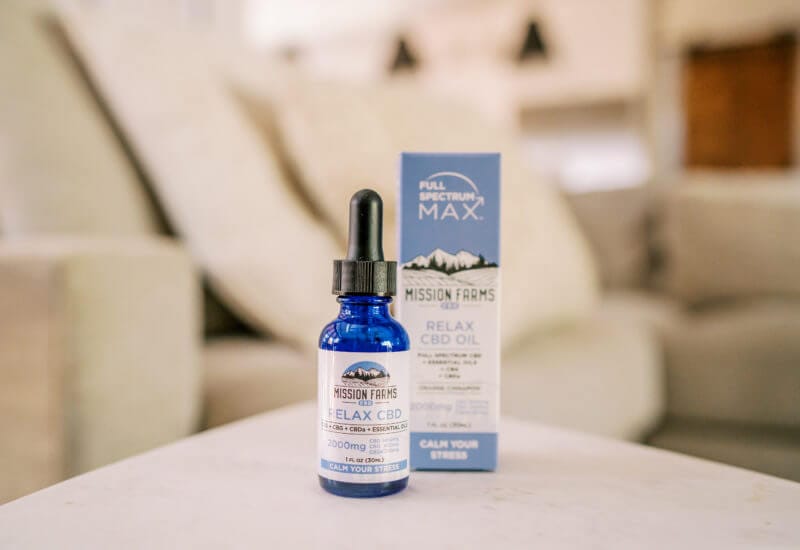 Mission Farms Full Spectrum Max Relax CBD Oil