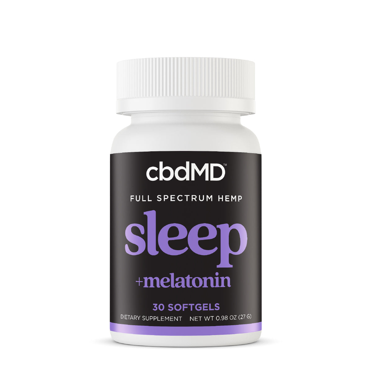 CBDfx Full Spectrum CBD Sleep Softgels