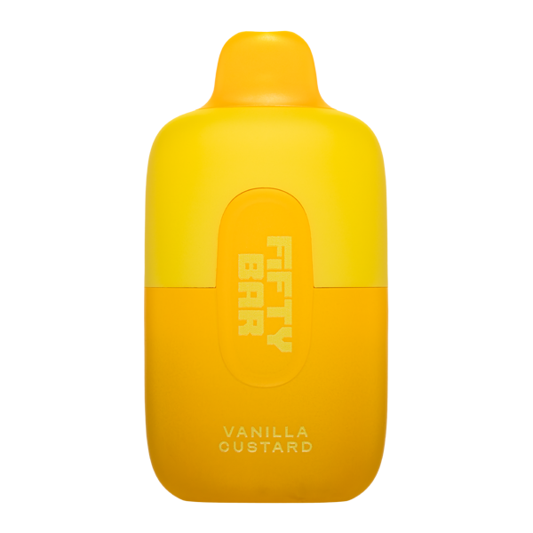 Vanilla Custard Fifty Bar Best Sales Price - Disposables