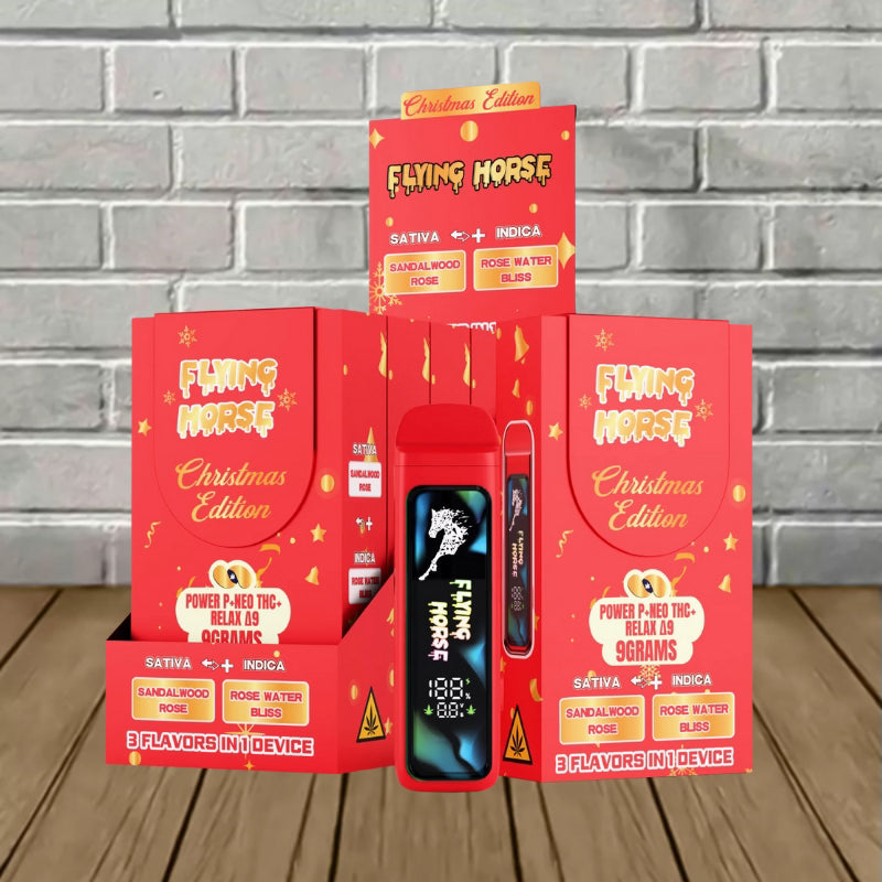 Flying Horse Christmas 3-N-1 Disposable 9G