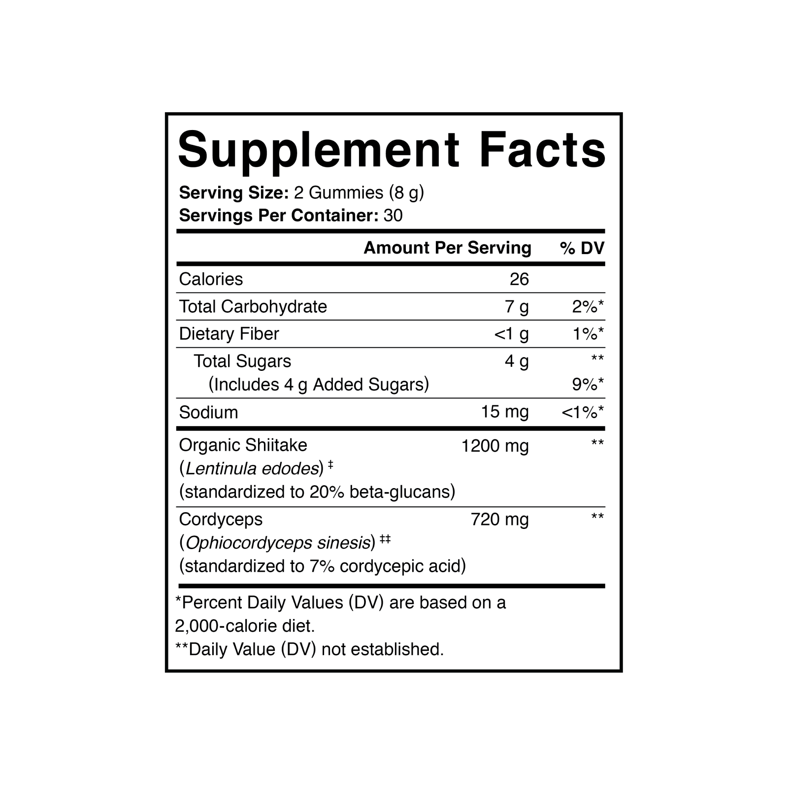 Charlotte's Web Energy Support with Cordyceps & Shiitake Mushroom Gummy Best Price