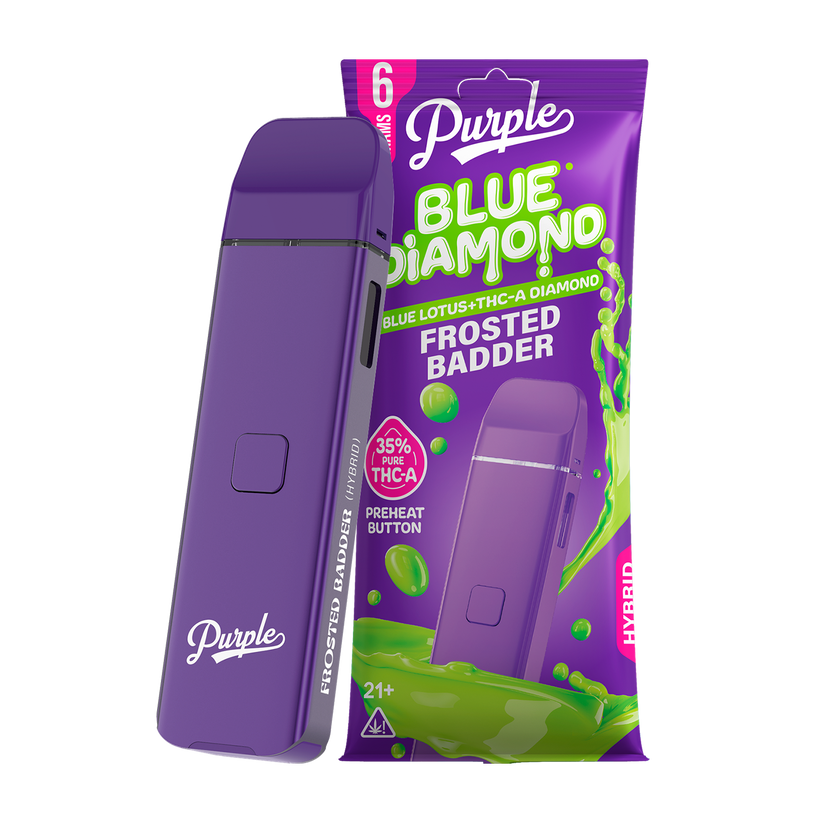 Purple Organics Blue Diamond Disposable THCA – 6 Grams