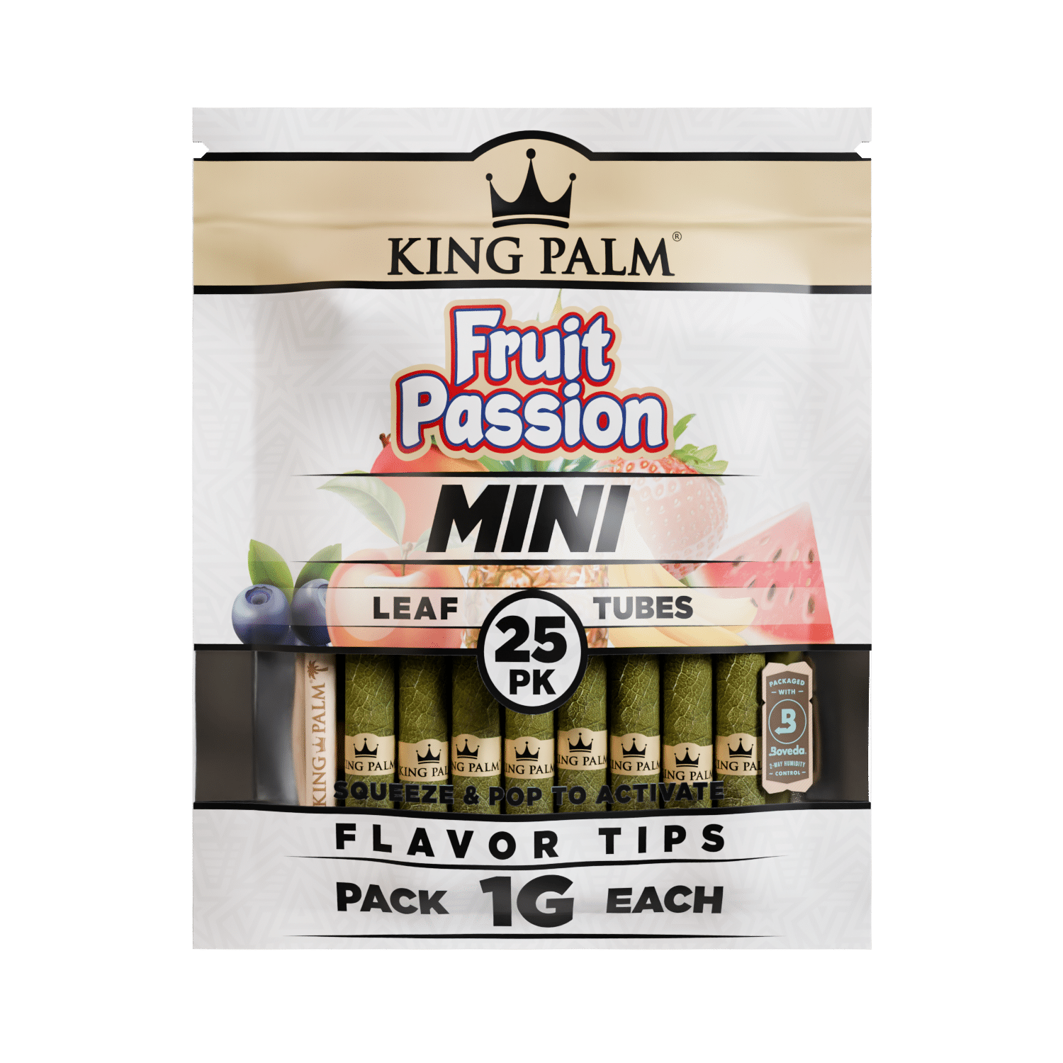 King Palm 25 Mini Rolls – Fruit Passion Best Price