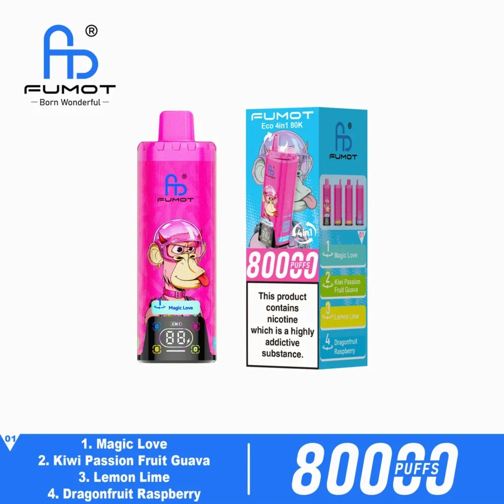 Fumot Eco 4-in-1 80K Disposable Vape 2%
