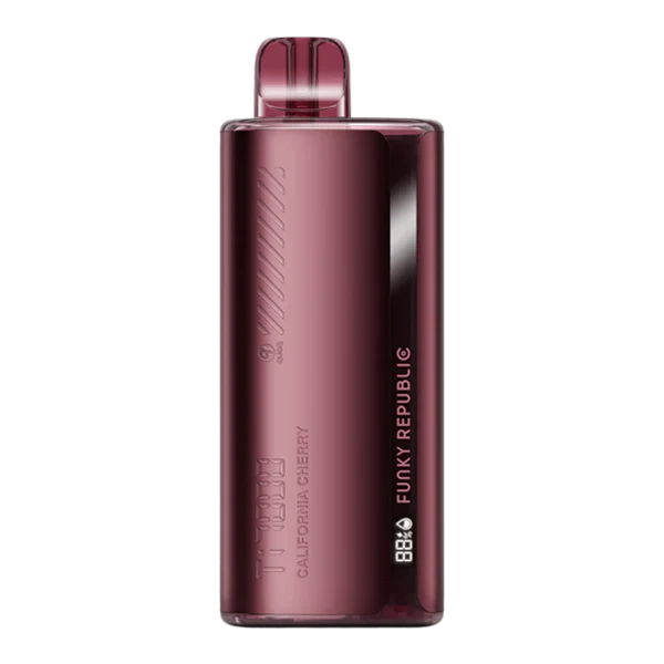 Funky Republic Ti7000 California Cherry Disposable Best Sales Price - Disposables