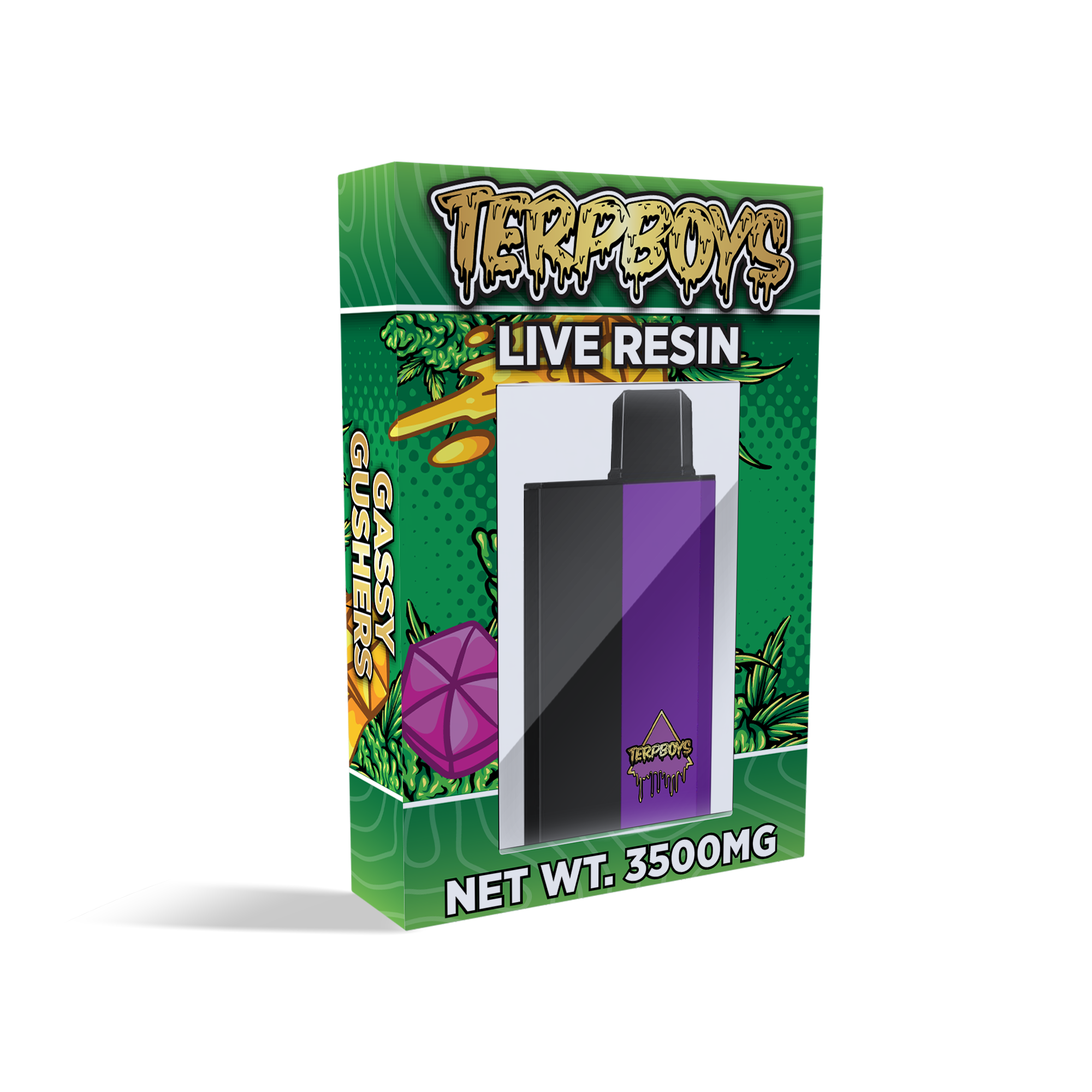 TerpBoys Gassy Gushers Live Resin Vape (3.5G)