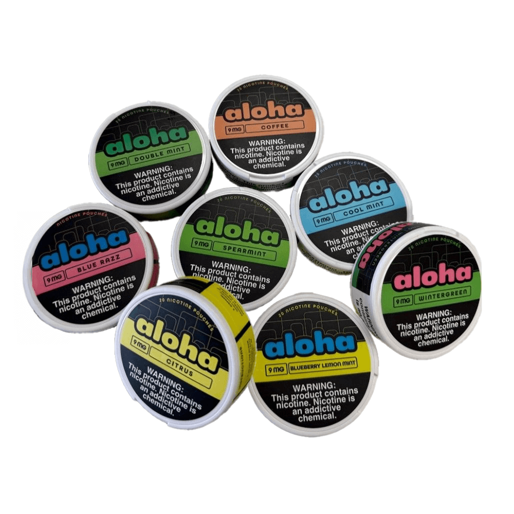 Aloha Nicotine Pouches (20ct Can)(5-Can Pack)